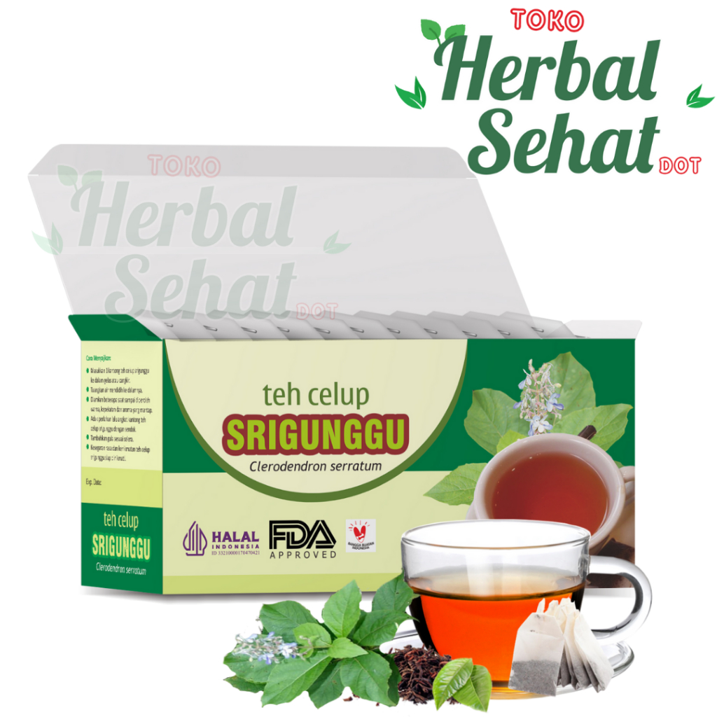 

Teh Herbal Srigunggu Tazakka Isi 20 Kantong Teh celup membantu meredakan batuk dan gejalanya