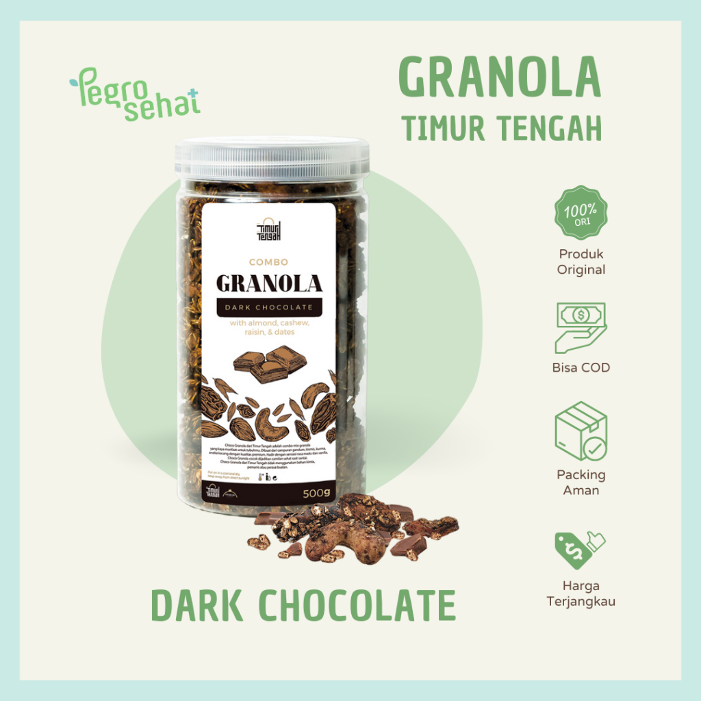 

Ay00! Granola Dark Chocolate 500gr Original