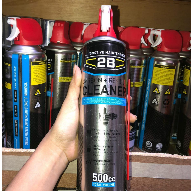 BARU_ CARBU CLEANER 2B KARBU CLEANER CARBU CLEANER KARBURATOR CLEANER CARBURATOR CLEANER 2B 500CC