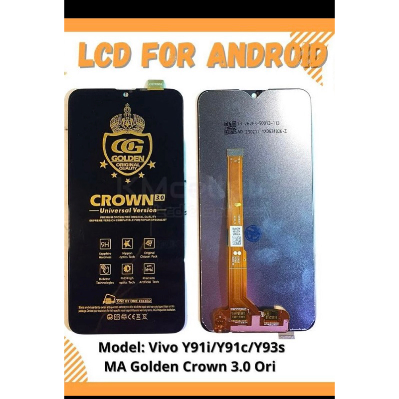 lcd vivo y91 crown