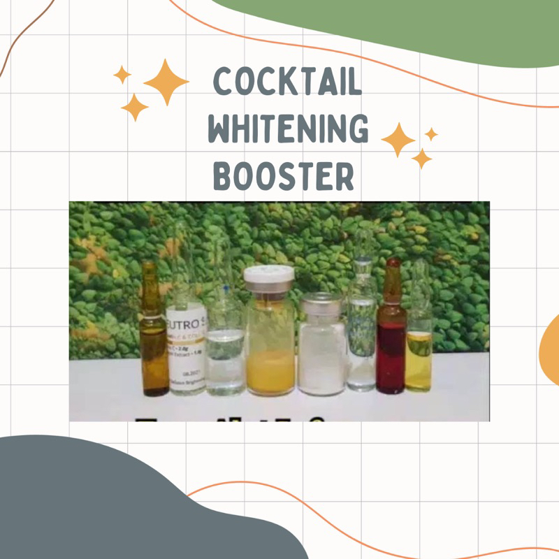 cocktail whitening booster