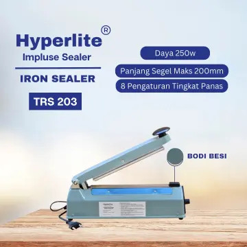 Impulse Sealer HYPERLITE 20, 30, dan 40 cm ( body besi)