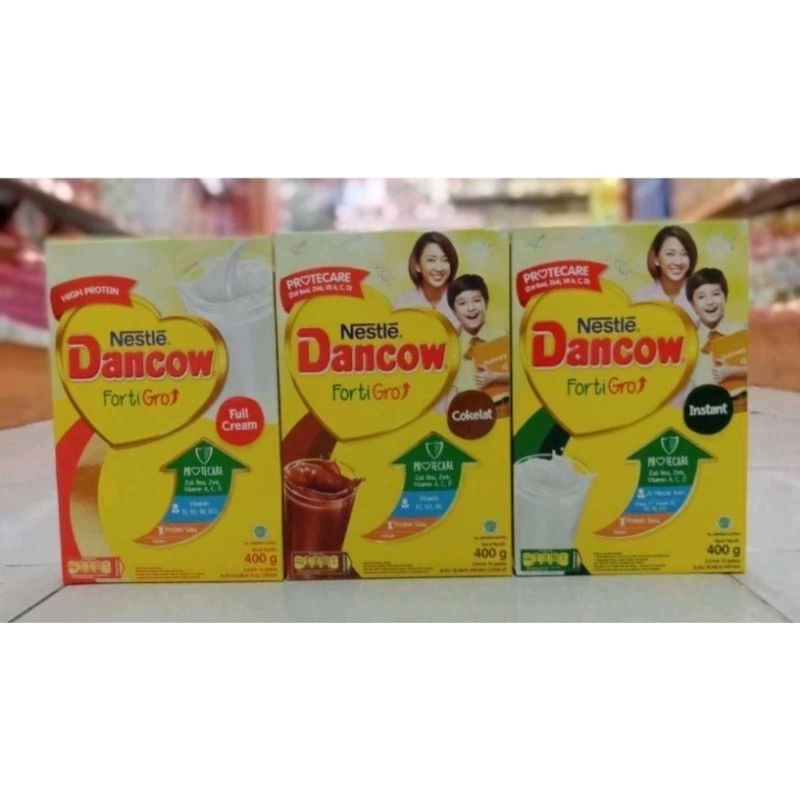 SUSU DANCOW COKLAT / INSTANT / FULL CREAM 400GR / 390GR