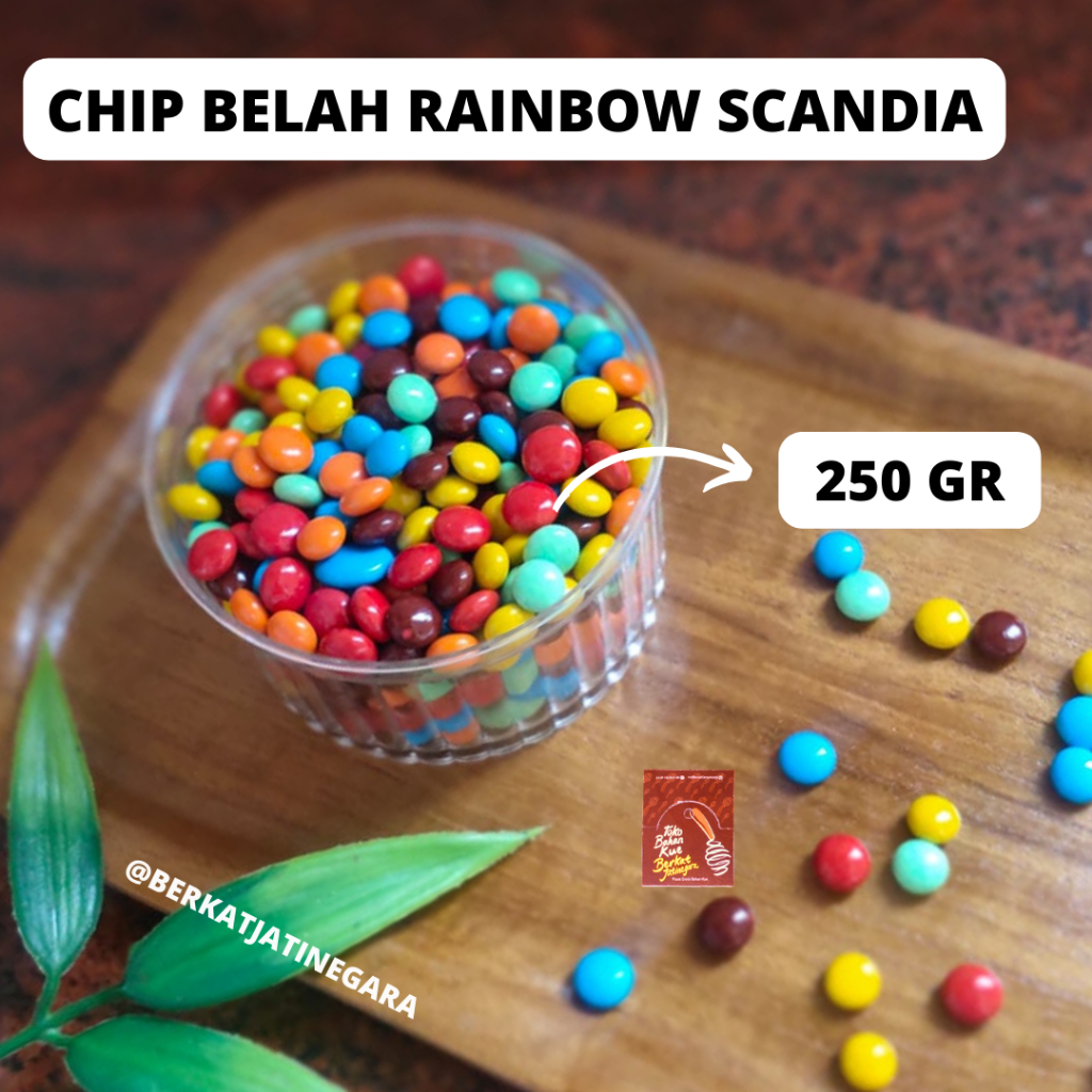 

CHOCO CHIP BELAH SCANDIA MARVEL / LAGIE DARK / RAINBOW REPACK 250 GR