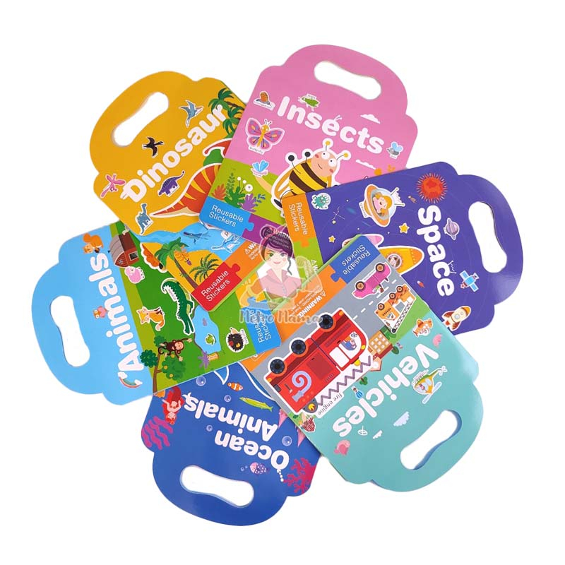 

Reusable Stiker Book Waterproof/Buku Stiker Anak Dan Aktivitas Murah