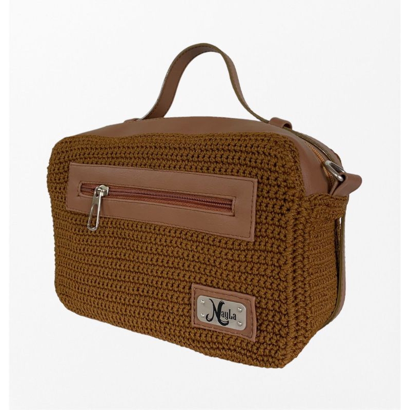 Tas Hand Bag Rajut Btari