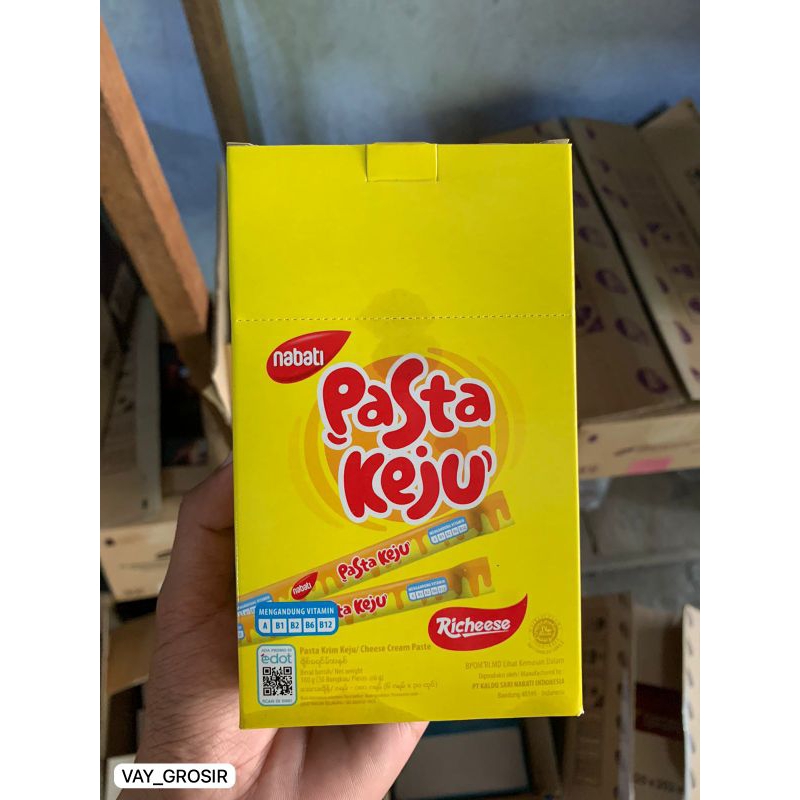 

Pasta Keju/Cheese cream Paste 180g (30 bungkus/pieces | @6g)