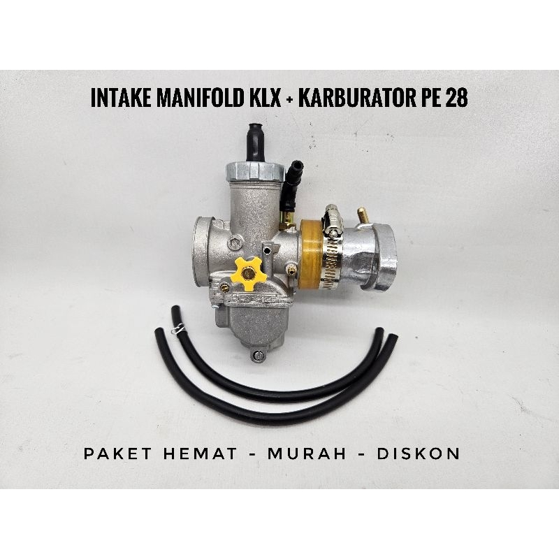 Intake Manipol Manipul KLX Karbu PE 28 PWK 28 Manifold KLX Plus Karbu PE 28