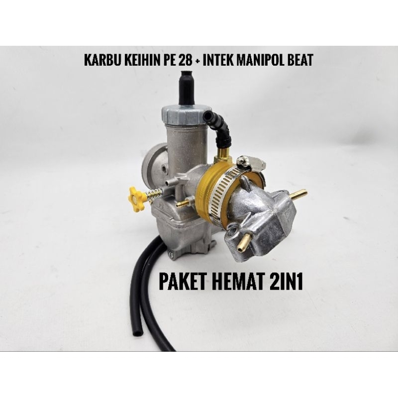 Intake Manipol Manifold Beat Karbu PE 28 Manipul PWK 28
