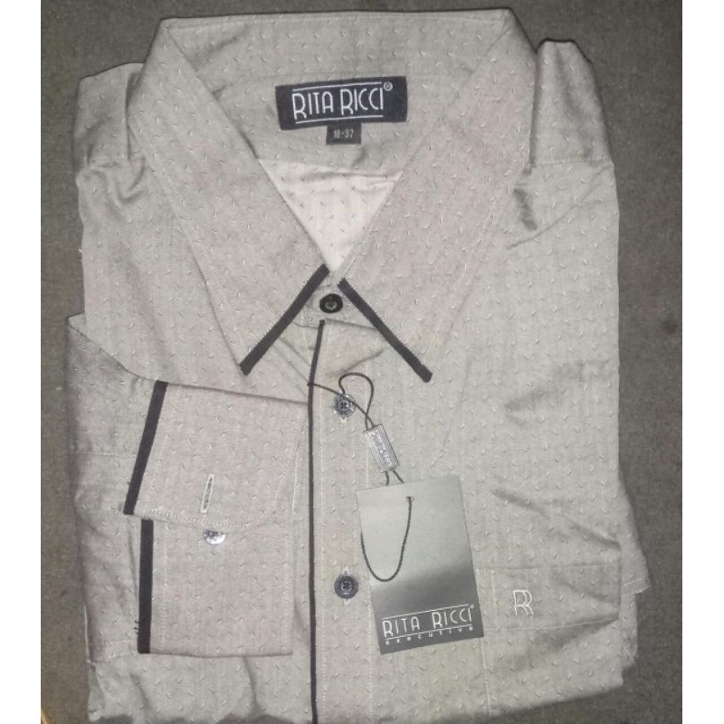 kemeja Rita Ricci lengan panjang