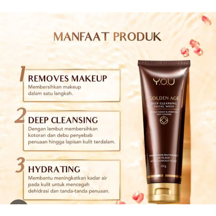 You golden age deep cleansing facial wash