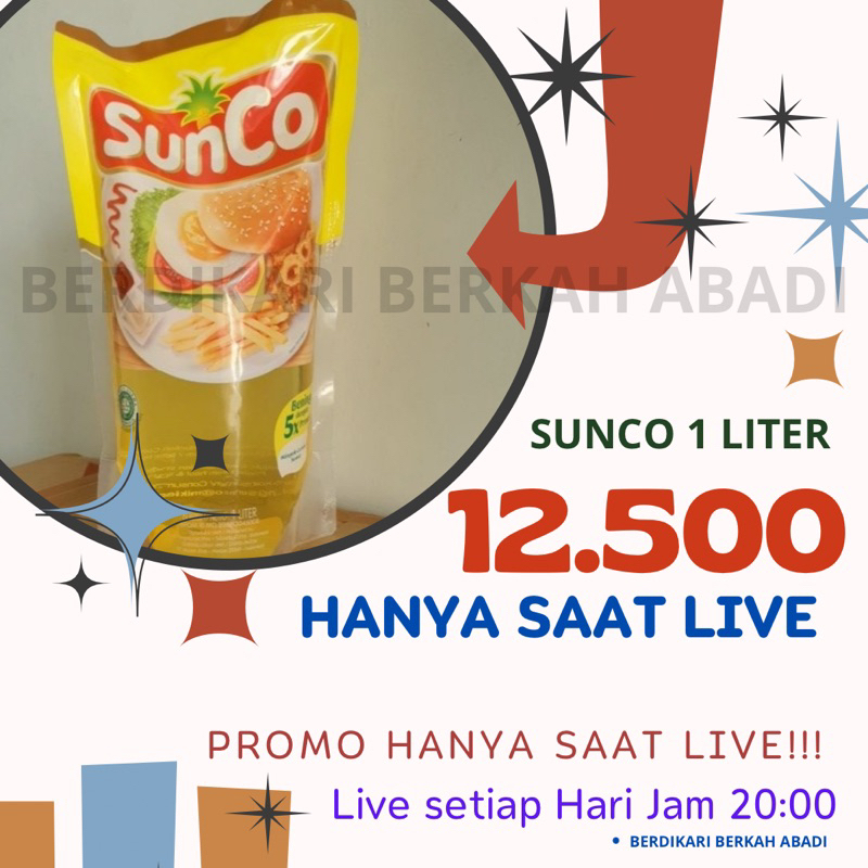 

MINYAK GORENG SUNCO 1 LITER