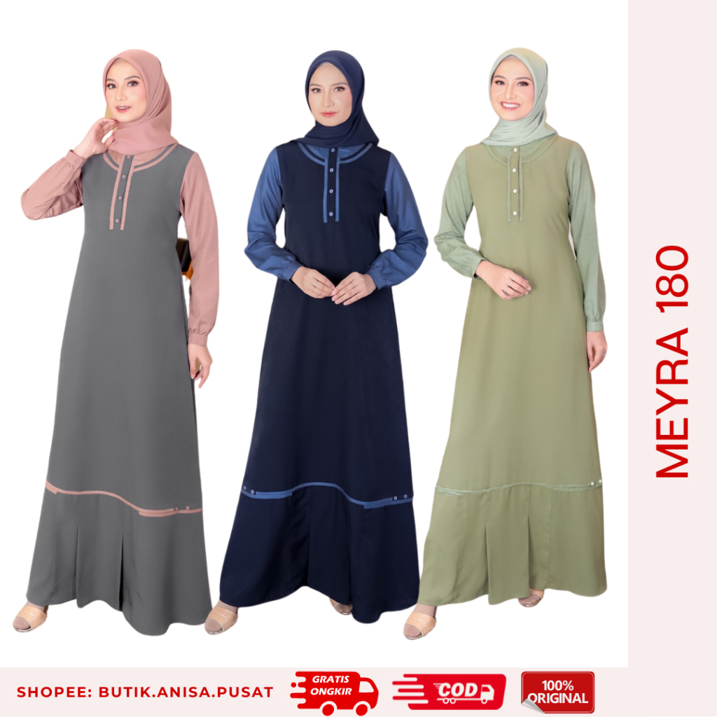 SEPLY MEYRA 180 Gamis Muslimah
