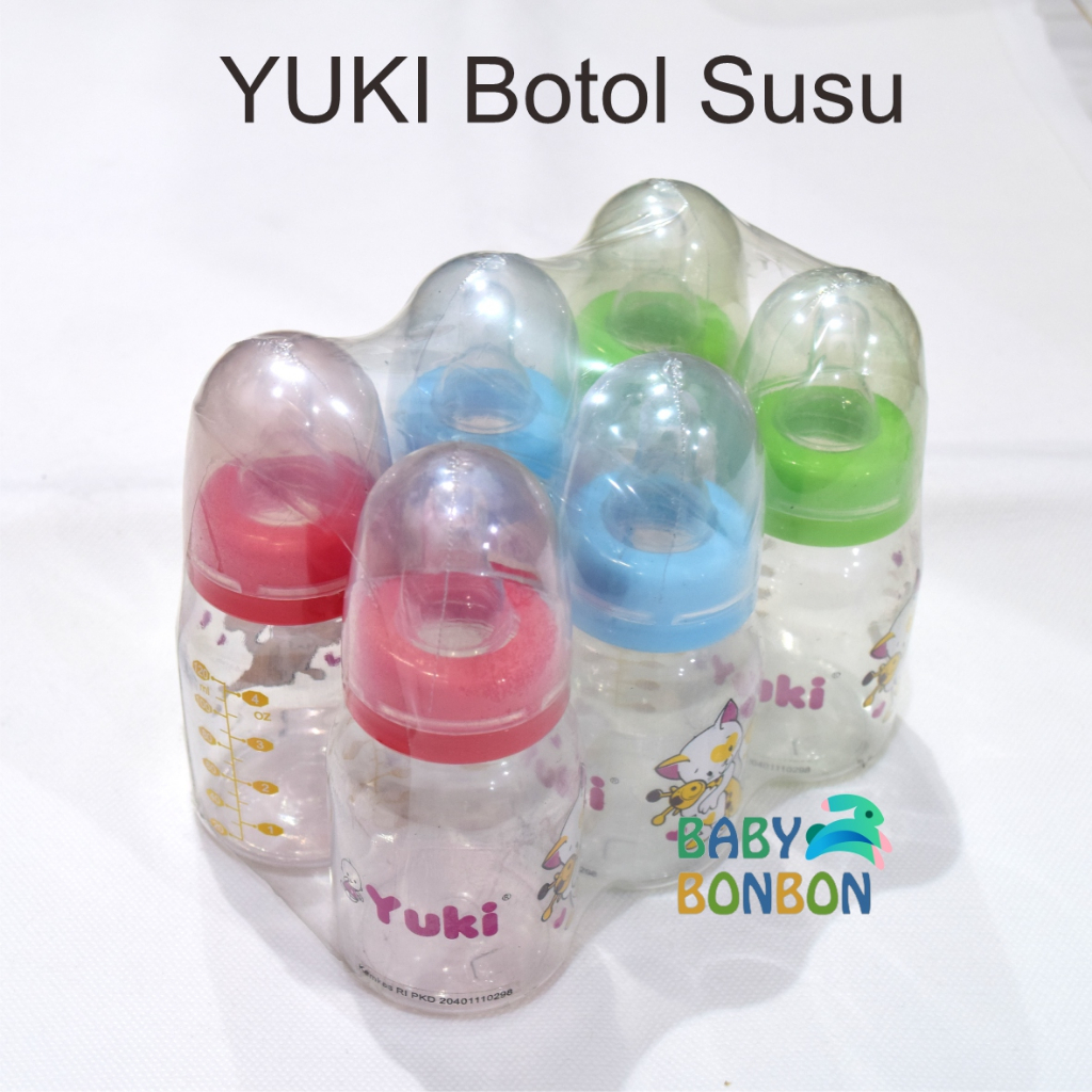 Floweryid Yuki Botol Susu Bayi Dot Silicone Baby Bottle 120Ml 240Ml Bpa Free