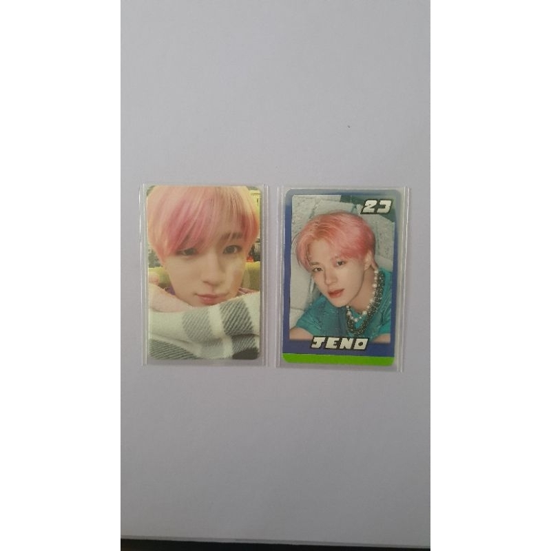 Photocard Official PC Jeno Selimut NCT Dream - Album Glitch Mode, Matching Game Card Jeno (PAIR)
