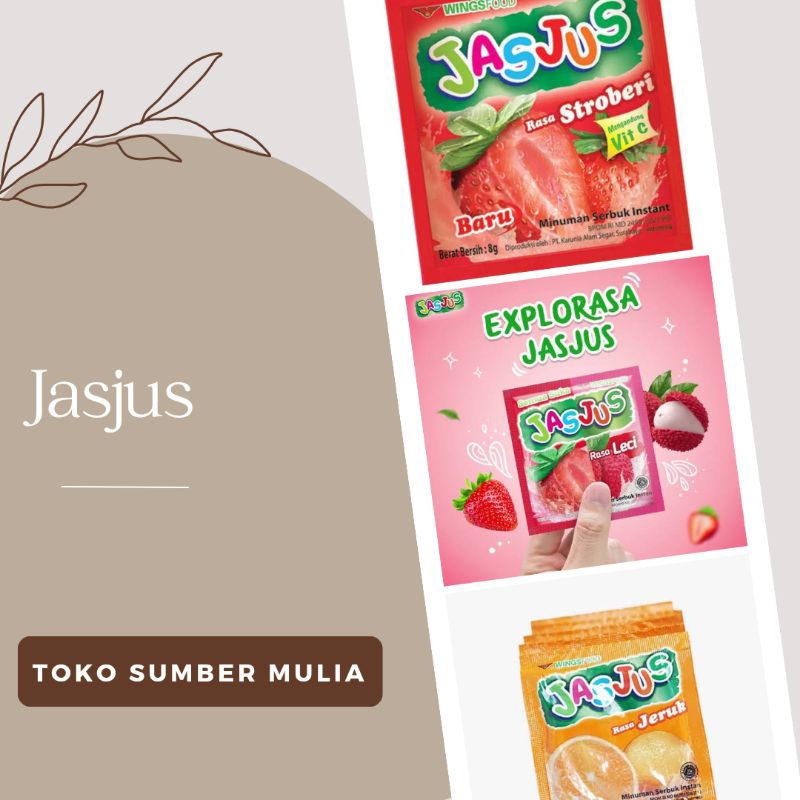 

Jasjus Minuman Serbuk Instan Renteng Renceng Sachet