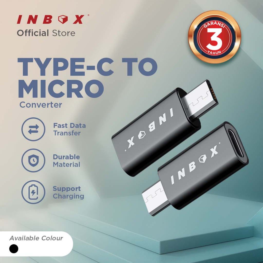Inbox Converter Type-C to Micro Konektor Kabel Cas Hp