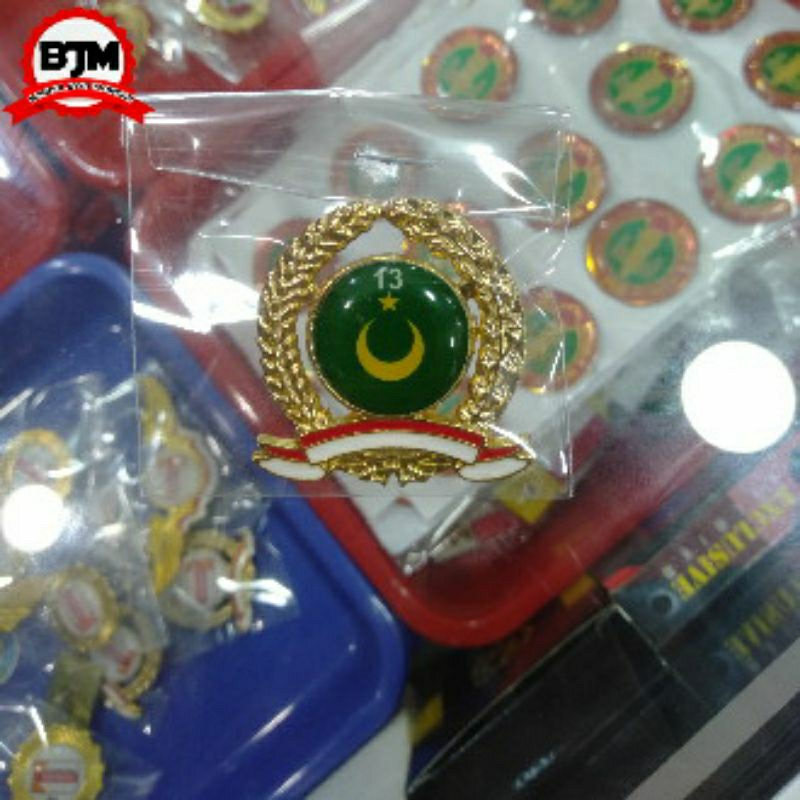 pin/lencana partai BULAN BINTANG magnet