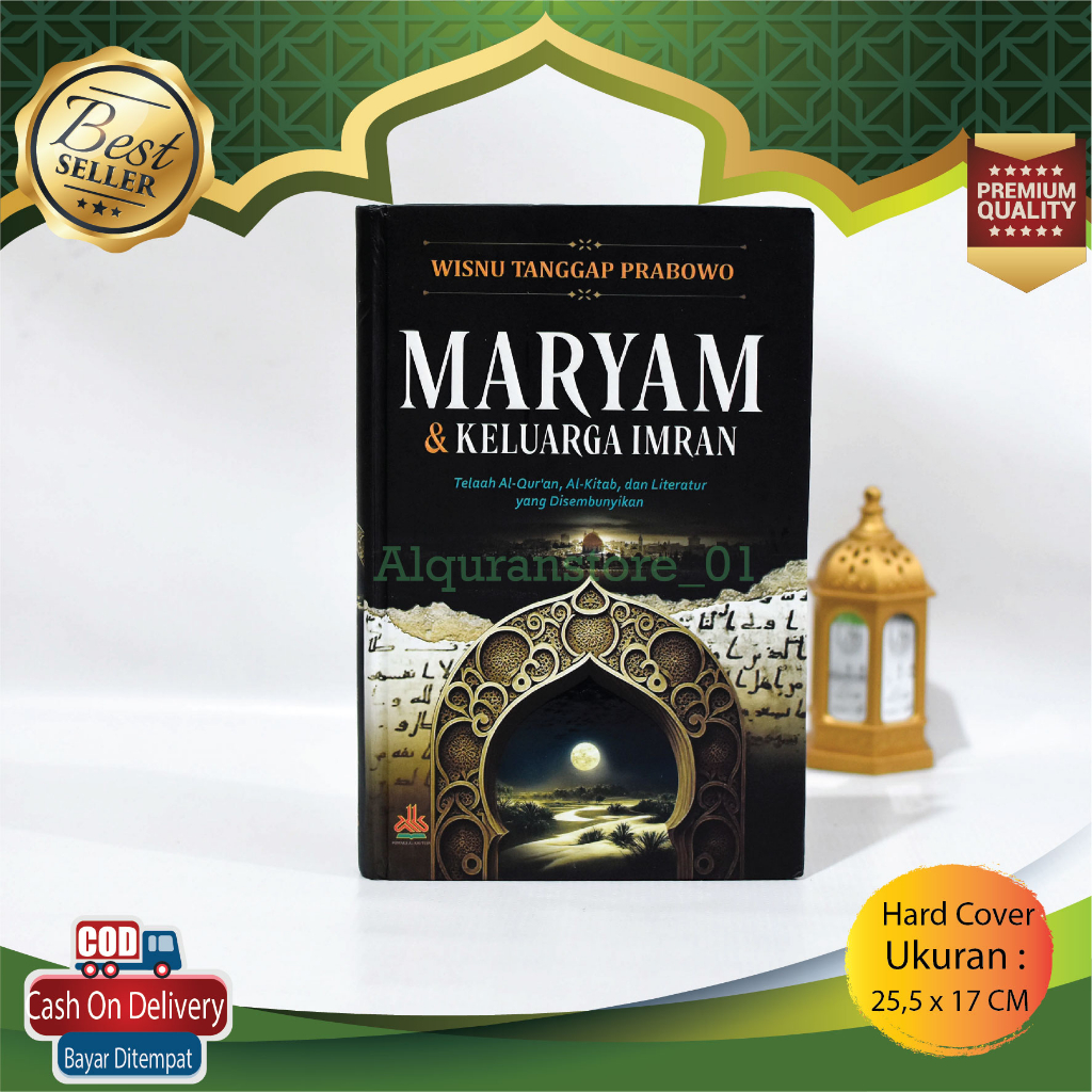 Novel Islami Maryam & Keluarga Imran Al Kautsar Hard Cover Novel Cerita Sejarah Nabi  Anak Terbaru B