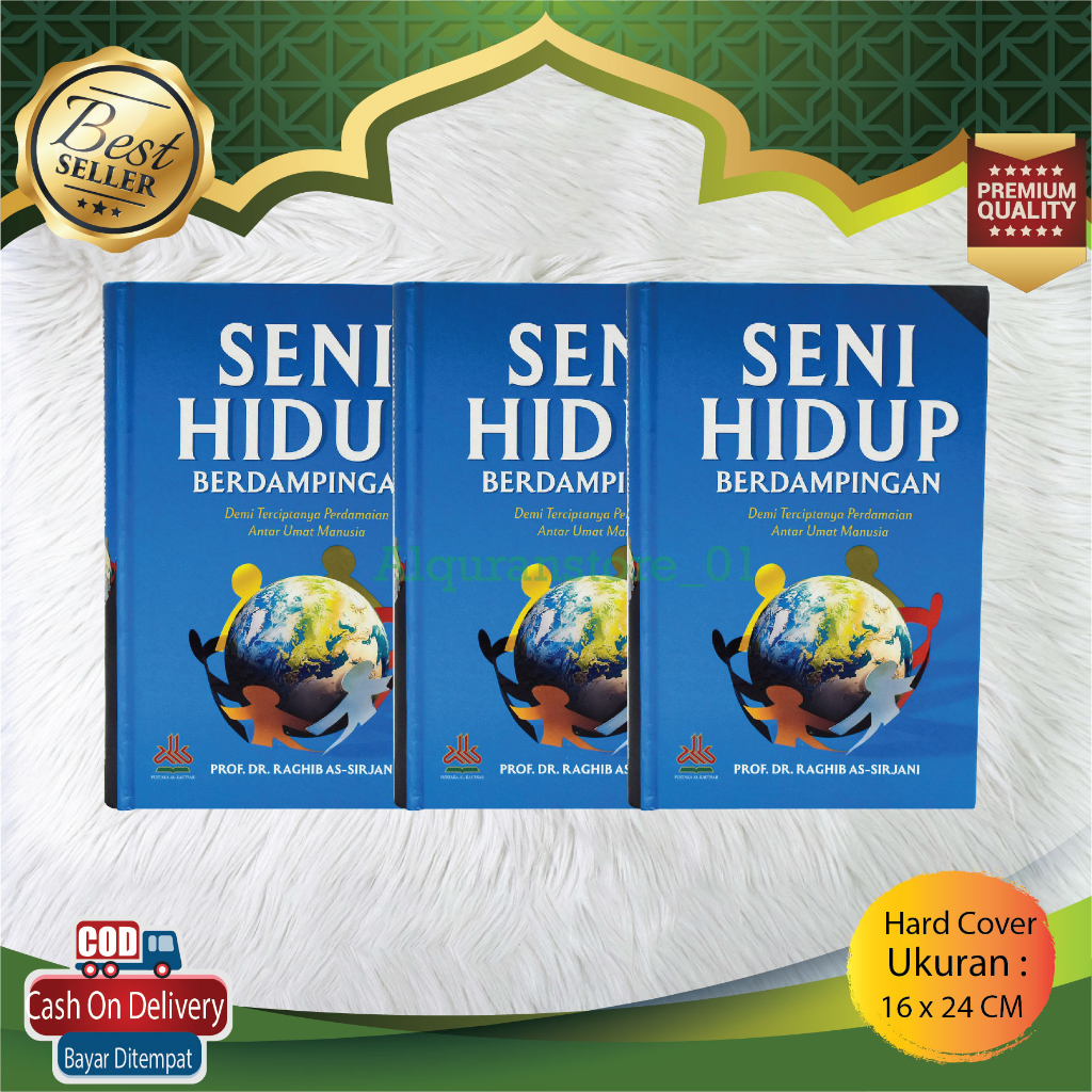 Buku Seni Hidup Berdampingan - Original Novel Cerita Kehidupan Manusia Terbaru Buku Murah Islami Buk
