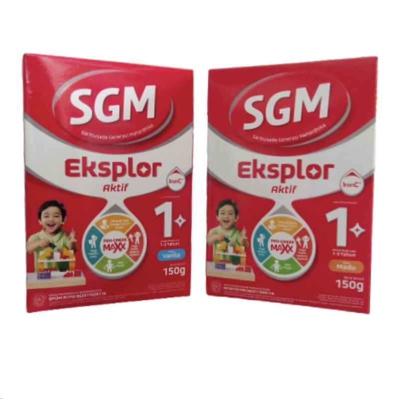 

SGM 1+ MADU 150gr | SGM 1+ VANILA 150gr