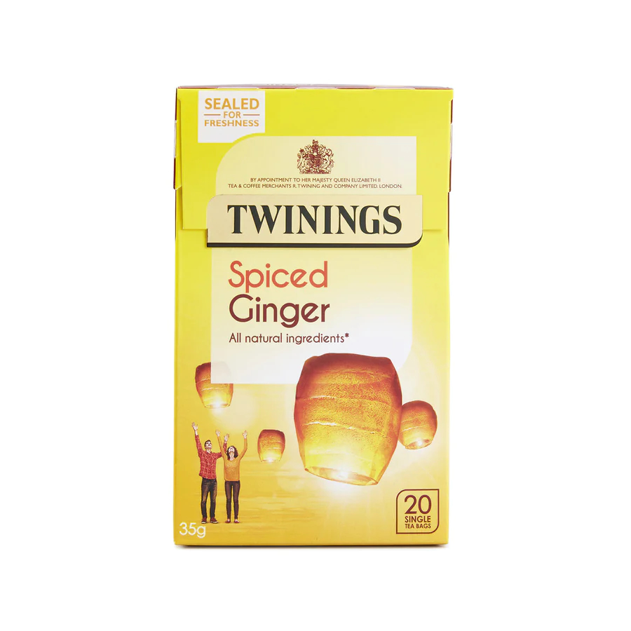 

Twinings Spiced Ginger All Natural ingredients 20 x 1.75 Gram