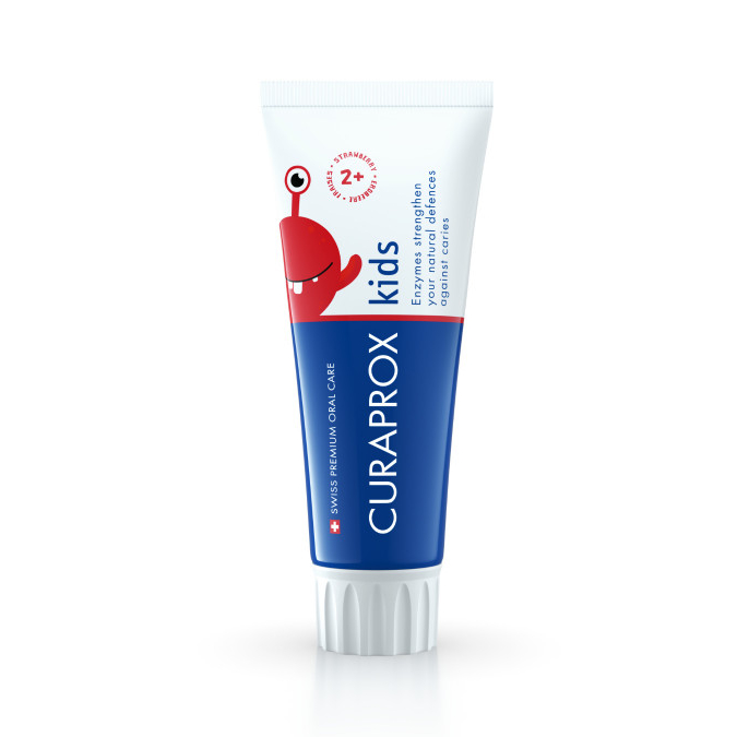 CURAPROX KIDS Toothpaste 60ML - 950 STRAWBERRY ( ODOL ANAK ) 2 TAHUN KE ATAS