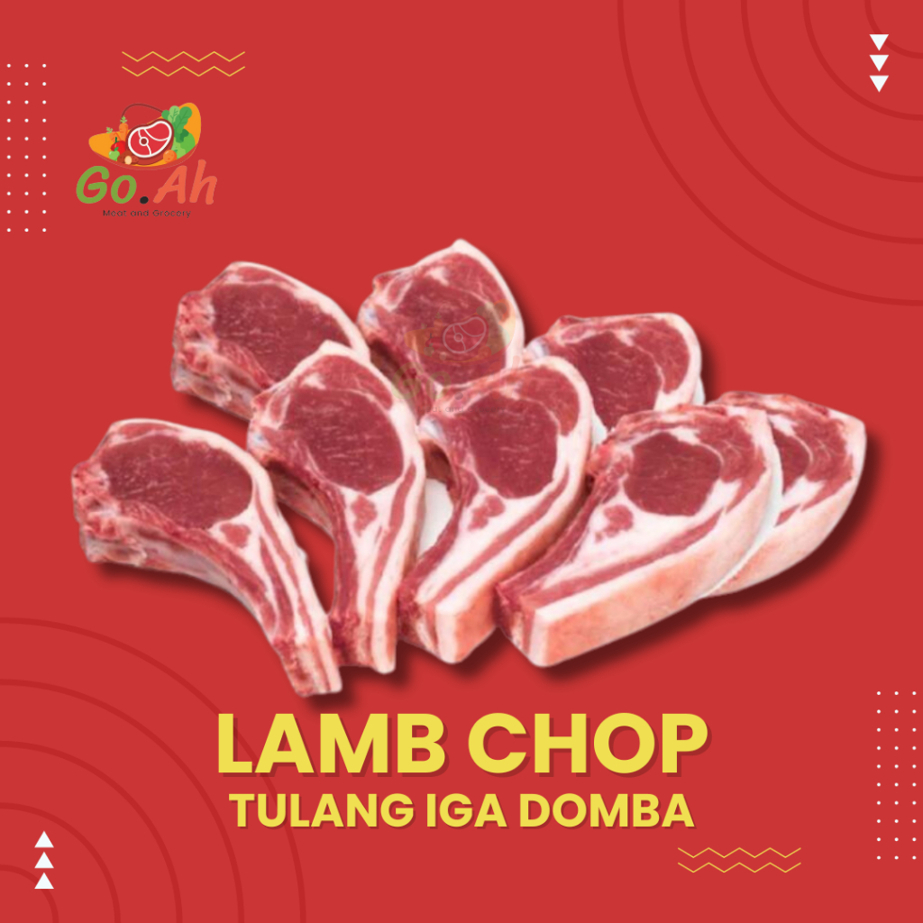 

Lamb chop / iga kambing muda 500gr
