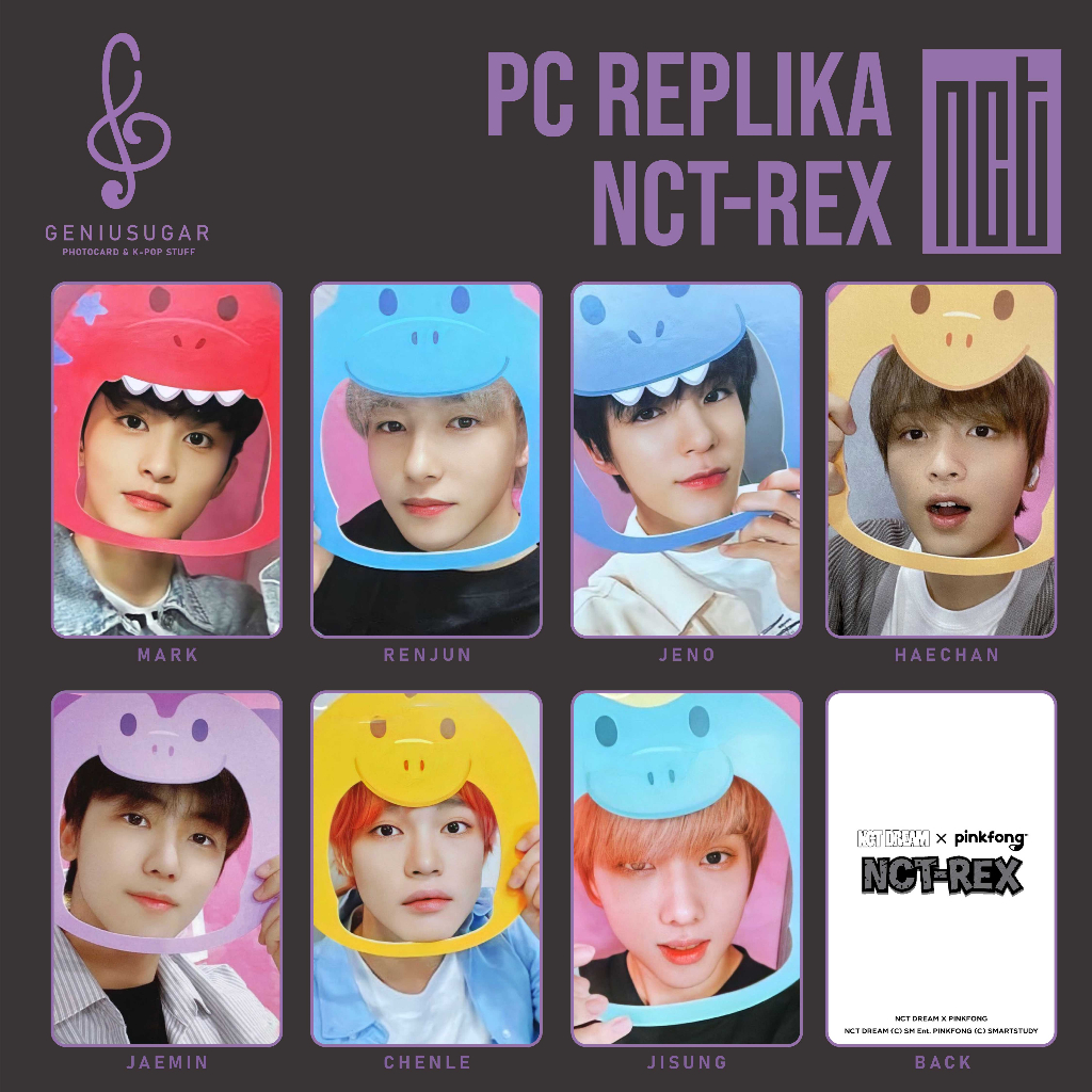 [NCT] PINKFONG NCT-REX UNOFFICIAL PHOTOCARD