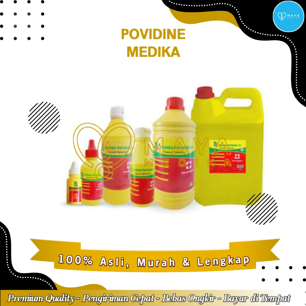 Povidone 10% 60 cc Medika