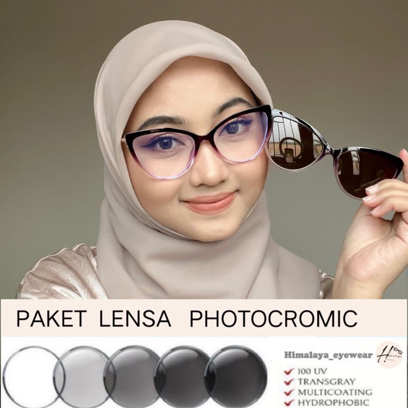 Kacamata Frame Clip-On Zayde Besi Unisex Premium - Alfatih Stors