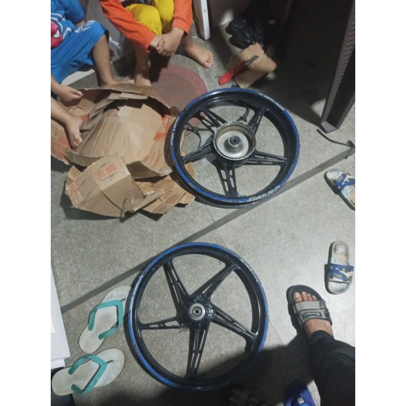 Velg depan belakang for Yamaha MX old JupiterZ Vega R Vega new barang Second cabutan100%Ori