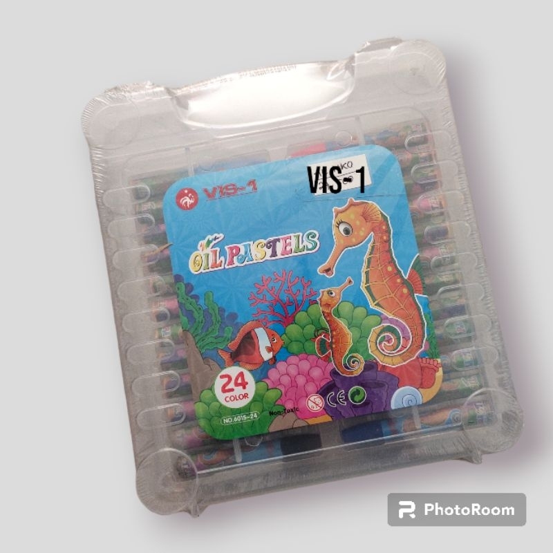 

Crayon/Oil Pastel 24 Warna VIS-1 (Isi 24 pcs)