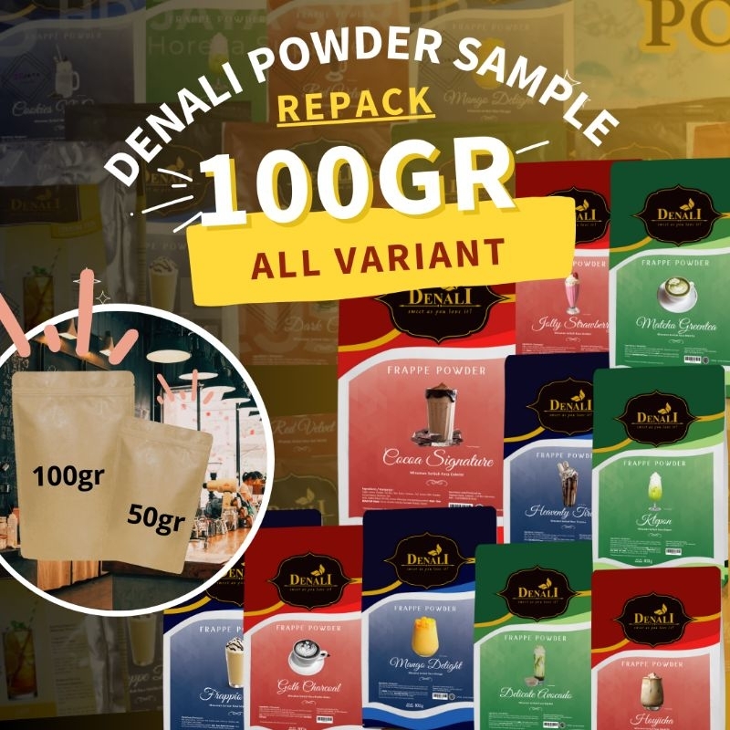 

Denali Powder Sample (Repack) 100gr & 50gr