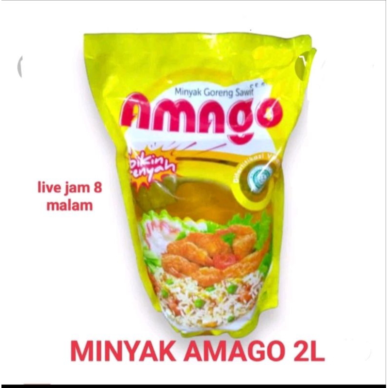 

minyak goreng Amago 2L