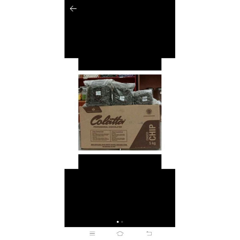 

Chocochip Collata dark eceran 500gr