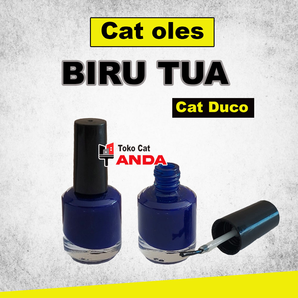 Cat Oles Motor dan Mobil BIRU TUA langsung pakai - Cat langsung pakai Universal