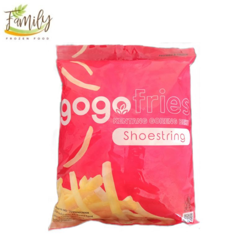 

Gogo Kentang Goreng Shoestring 1kg Frozen Food Grosir