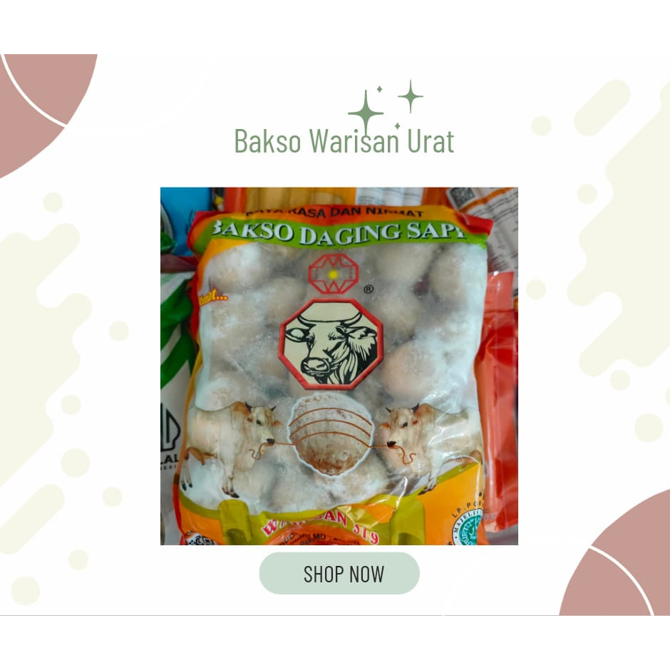 

Bakso Warisan Urat isi 50