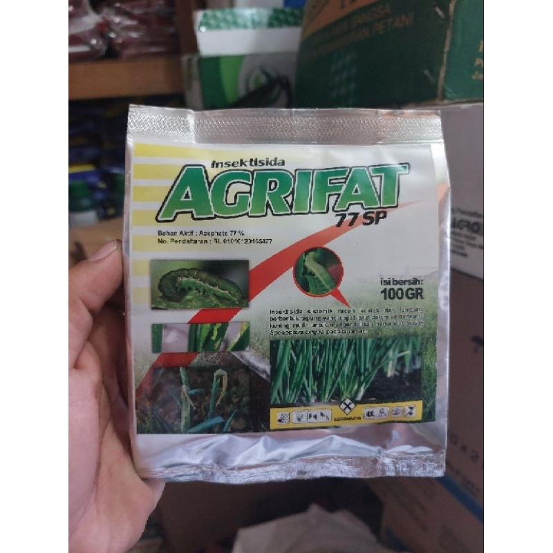 insektisida Agrifat 77 sp/ pembasmi ulat