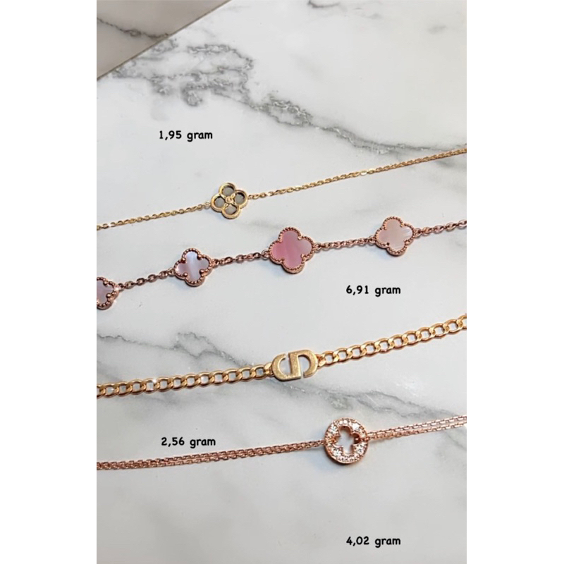 gelang emas Gelang Rantai Perhiasan Emas