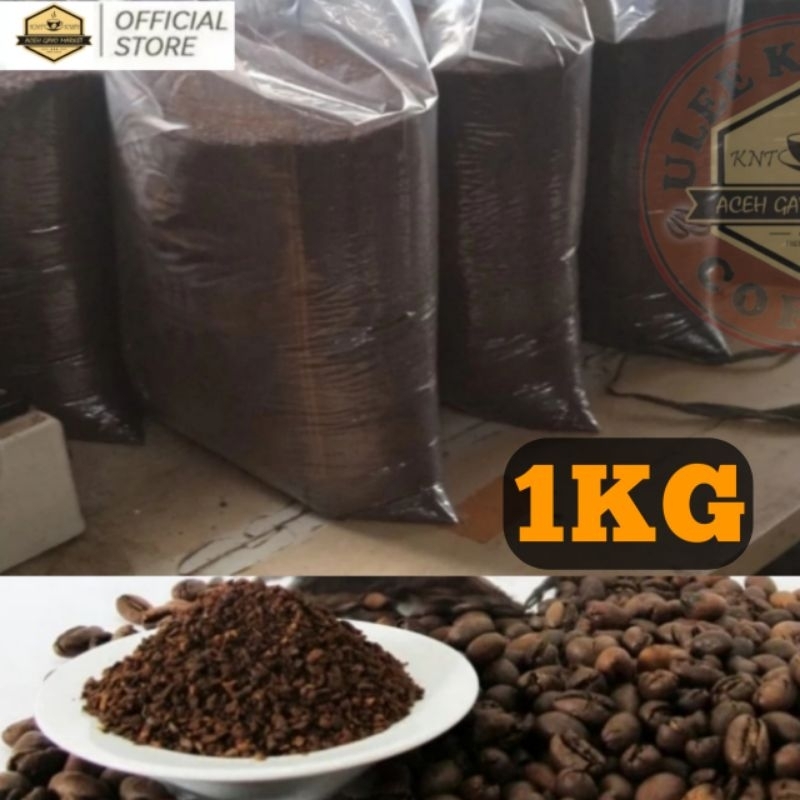 

KOPI GAYO ACEH ASLI BUBUK KASAR ULEE KARENG 1KG TERLARIS ROBUSTA UNTUK KOPI SARING TARIK KHAS BANDA ACEH.