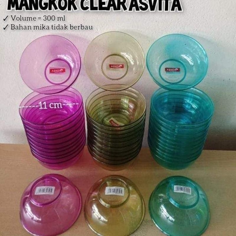 Mangkok Asvita Bening Mangkok Soto,Mie Ayam Termurah