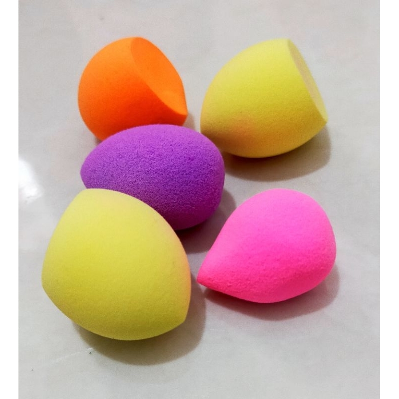 SPON MAKEUP MINI ISI 5PCS / BEAUTY BLENDER MINI / SPON FOUNDATION / MAKE UP SPONGE MINI