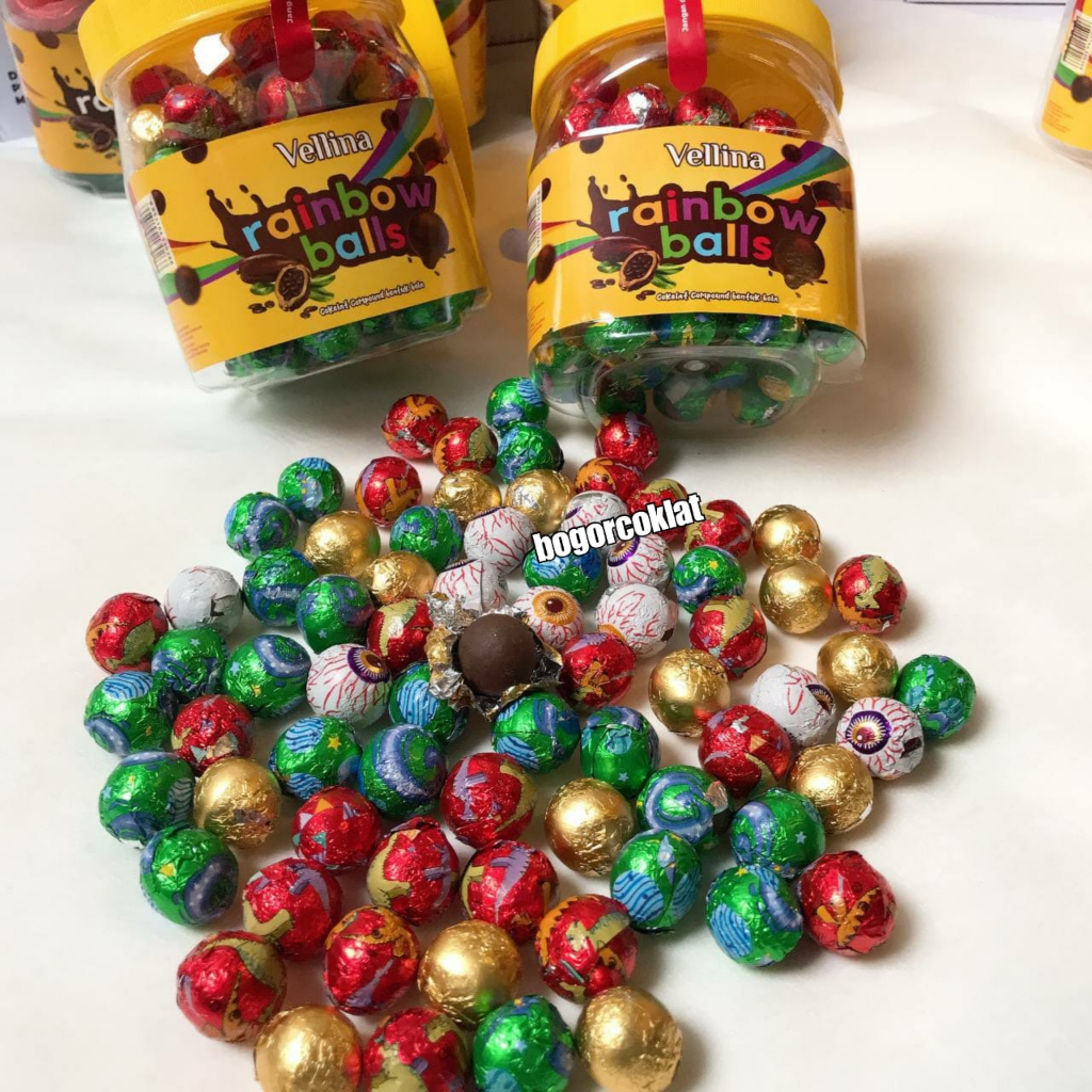 

Coklat Vellina Rainbow Balls 300gr