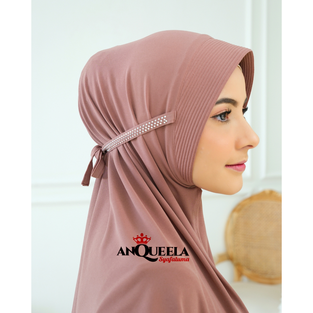 Jilbab Bergo Pad Jersey Premium Pet Clara by Anquella