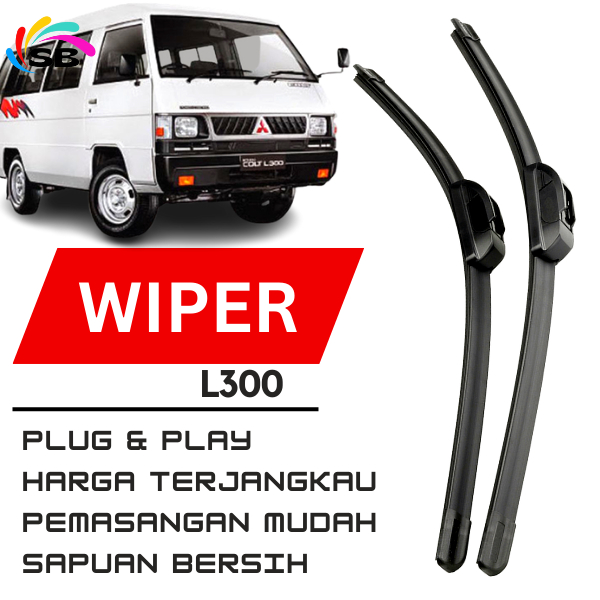 WIPER L300 1 SET WIPER DEPAN L300 FRAMELESS