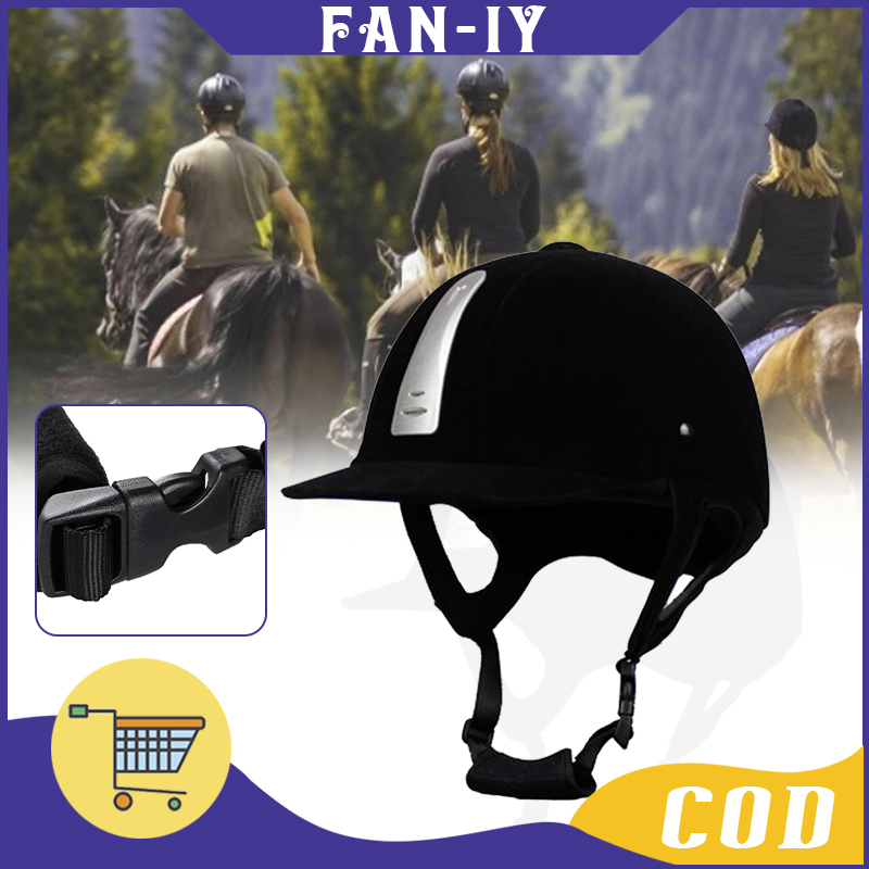 Horse Riding Helmet / Helm Berkuda / Equestrian Helmet ABS + Velour Produk Berkuda Topi Berkuda Dapa