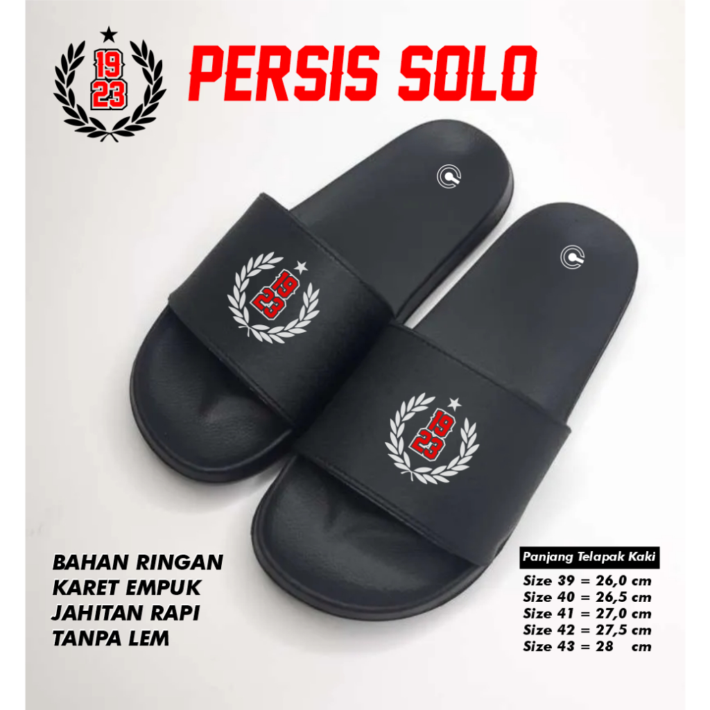 Sandal Selop Polos Persis Solo