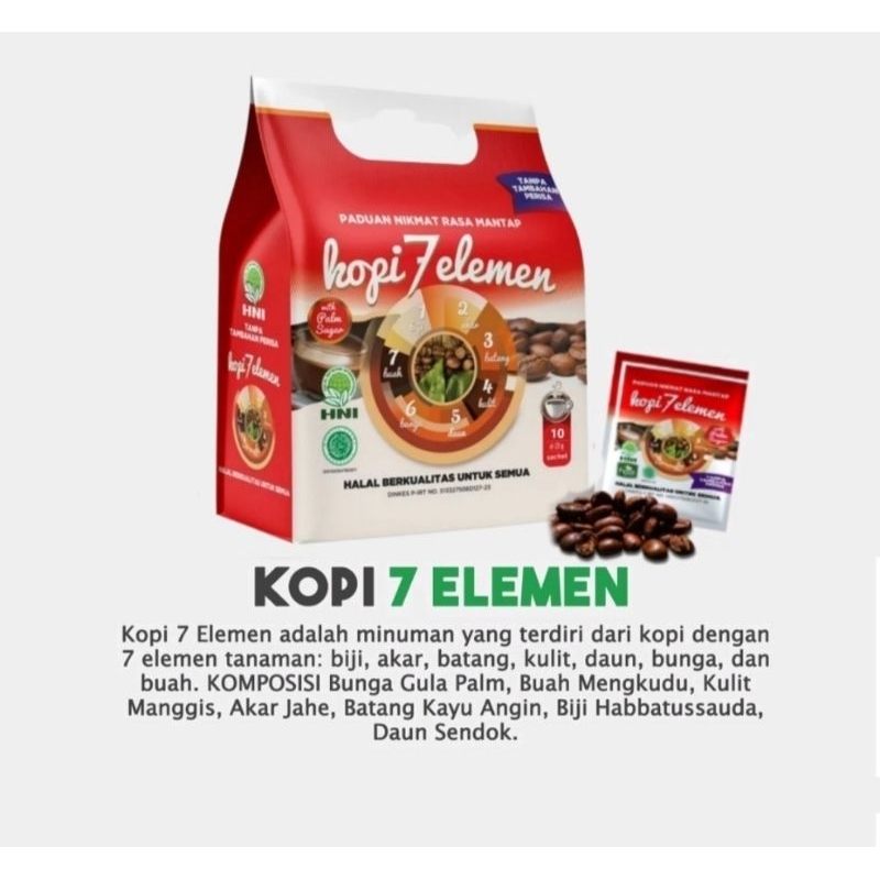 

Kopi Herbal 7 elemen bebas penyakit